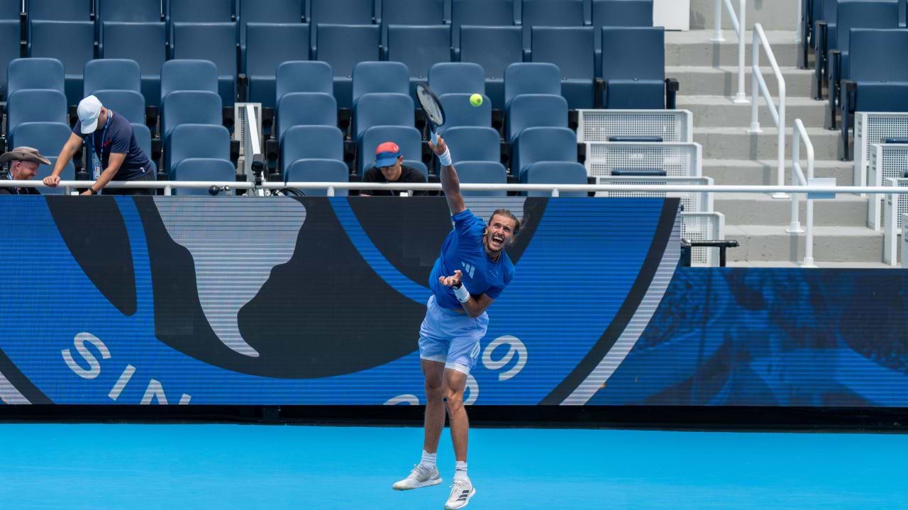 Zverev en el Cincinnati Open 2026