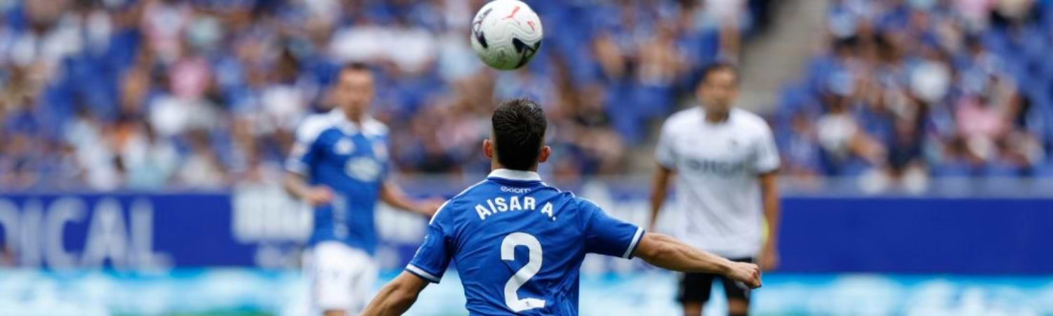 Aisar en el Oviedo-Sporting de Gijón de Hypermotion 2026