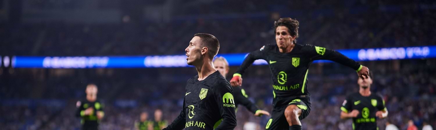 Alejandro Grimaldo en el Atlético de Madrid vs Osasuna