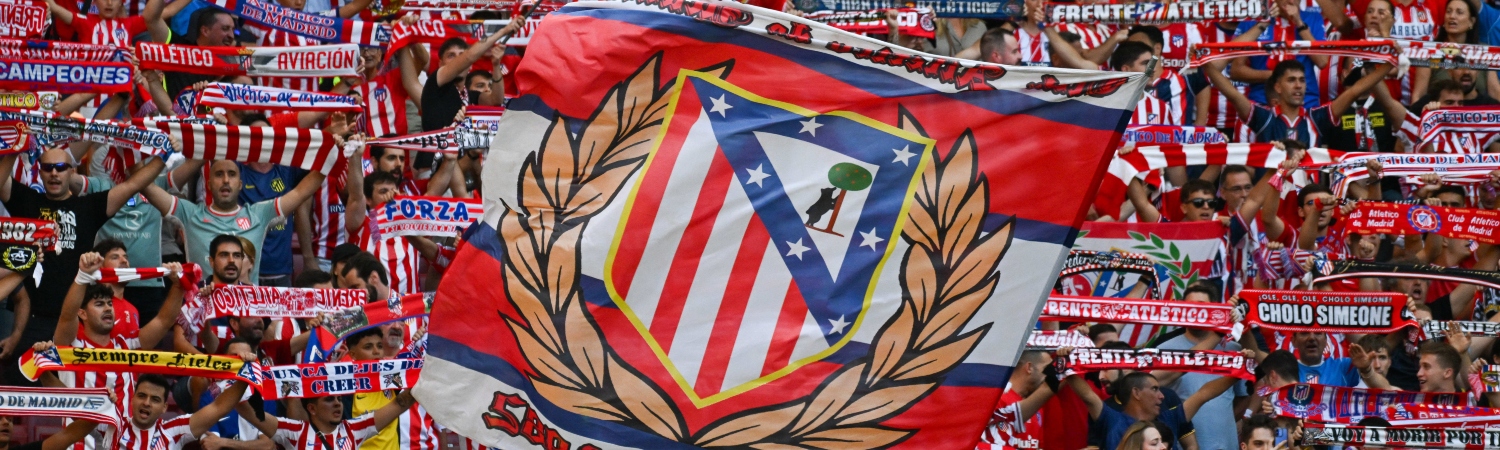 Fans en la tribuna de Atlético de Madrid vs. Real Madrid de laliga 2026