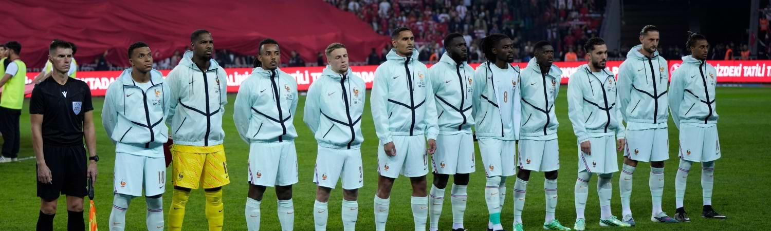 jugadores de Francia vs Italia de UEFA Nations League 2026-27