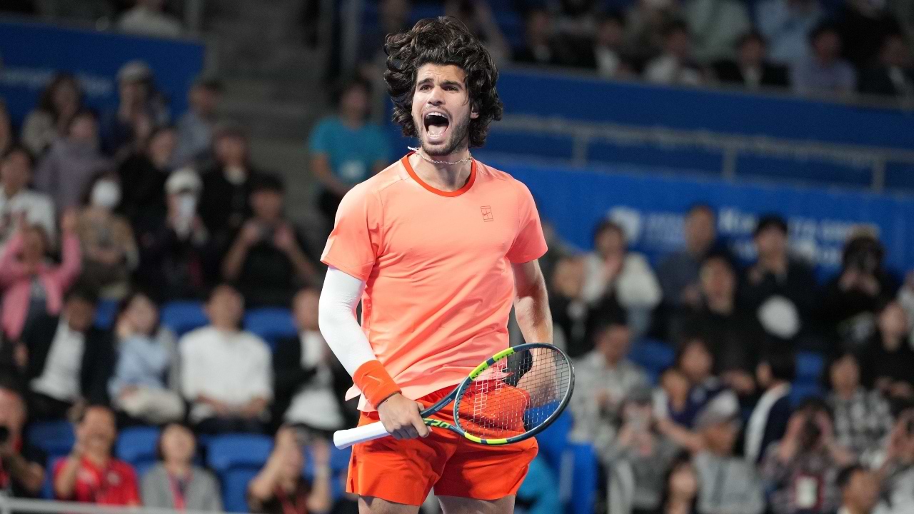 Carlos Alcaraz promesa del tenis en ATP Shanghai