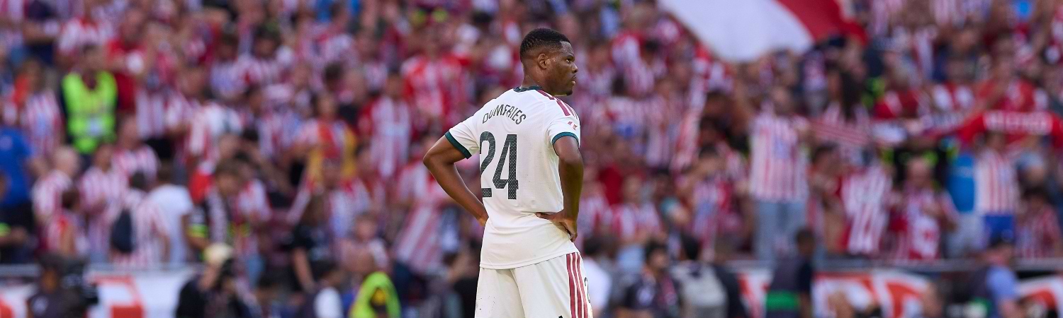 Denzel Dumfries en el Real Madrid-Villarreal CF