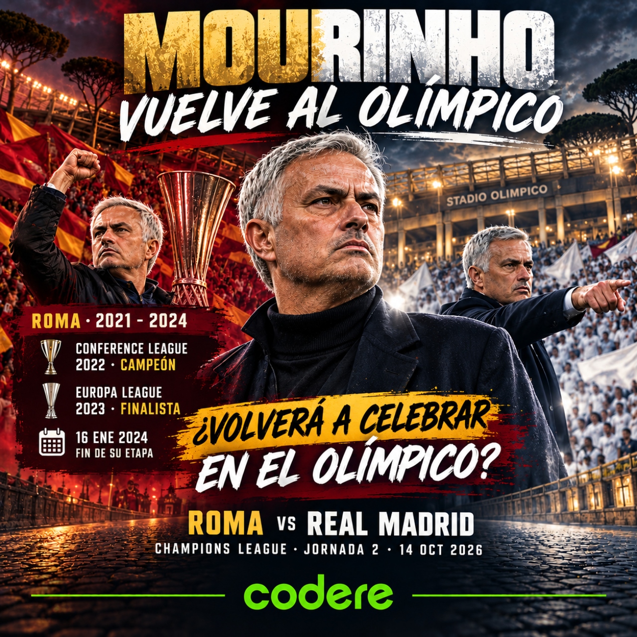 Mourinho vuelve al olimpico