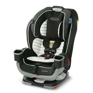 כסא בטיחות משולב בוסטר אקסטנד 2 פיט Extend2Fit - שחור/לבן Hamilton גרקו