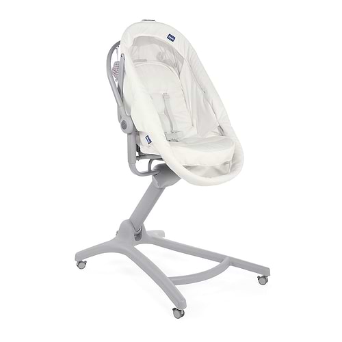 עריסה משולבת עם טרמפולינה וכיסא האכלה Baby Hug 4 In 1 AIR אייר - אפור כהה Dark Grey