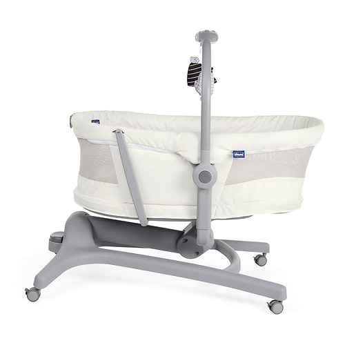 עריסה משולבת עם טרמפולינה וכיסא האכלה Baby Hug 4 In 1 AIR אייר - אפור כהה Dark Grey