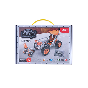 BLOX ערכת בניה עם מנוע 5 ב 1 – 84 חלקים ספארק טויס