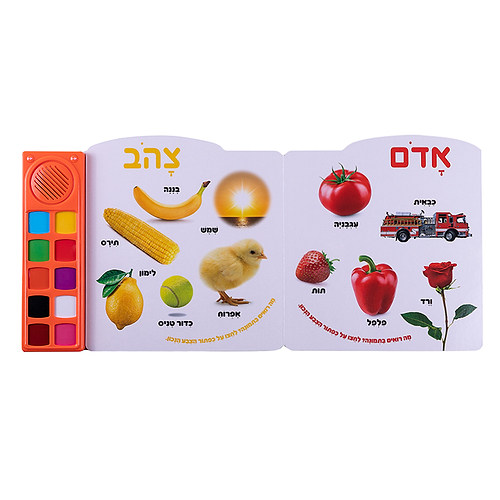 הצבעים הראשונים שלי – ספר אינטראקטיבי