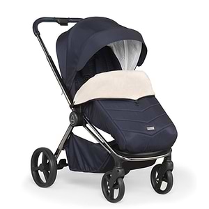 Mee-Go Pure 2-in-1 Pram & Accessories - True Blue- כחול סמארט בייבי