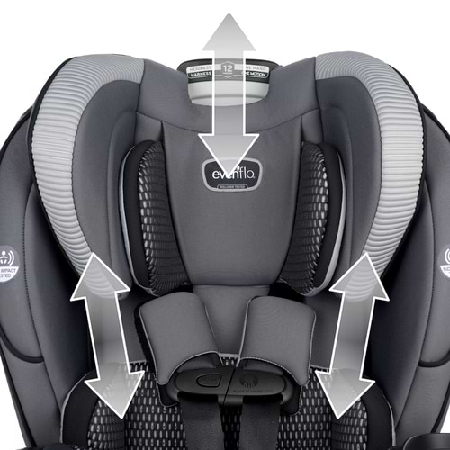 מושב בטיחות 4 ב-1 EVERYFIT DLX- אפור