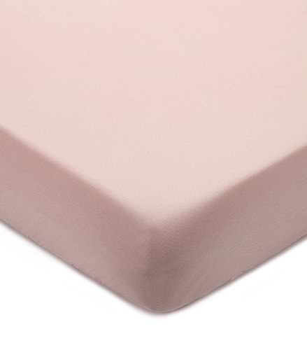סדין לעריסה NINO צבע BAMBOO PINK