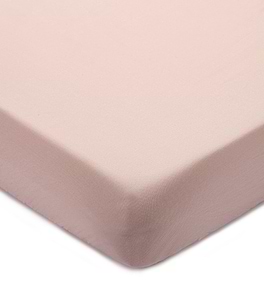סדין לעריסה NINO צבע BAMBOO PINK נינו