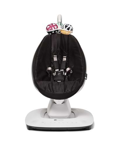 ממרו mamaroo מפוארת צבע שחור - דגם 5.0 נדנדה לתינוק בטכנולוגיה מתקדמת, אפשרות חיבור לבלוטוס, עם 5 תנועות נדנוד יחודיות. 4moms