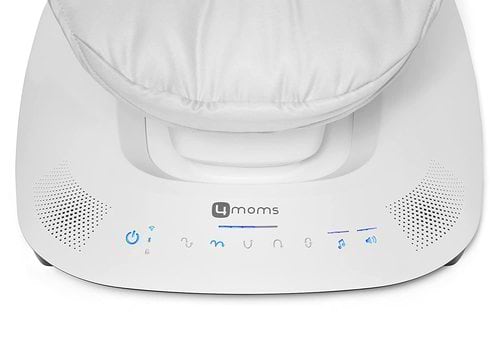 ממרו mamaroo מפוארת צבע שחור - דגם 5.0 נדנדה לתינוק בטכנולוגיה מתקדמת, אפשרות חיבור לבלוטוס, עם 5 תנועות נדנוד יחודיות. 4moms
