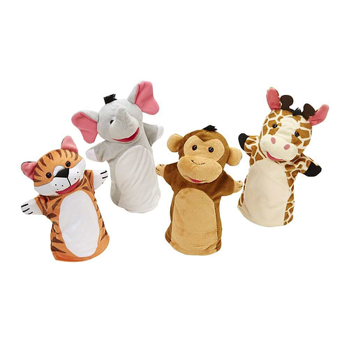 סט בובות יד- גן החיות מבית מליסה ודאג Melissa And Doug