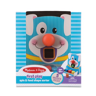 מיון צורות מסתובב בצורת כלב מבית מליסה ודאג Melissa And Doug