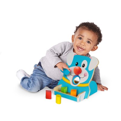 מיון צורות מסתובב בצורת כלב מבית מליסה ודאג Melissa And Doug