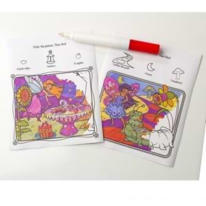 חוברת טוש הקסם פיות מבית מליסה ודאג Melissa And Doug