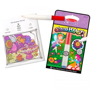 חוברת טוש הקסם פיות מבית מליסה ודאג Melissa And Doug