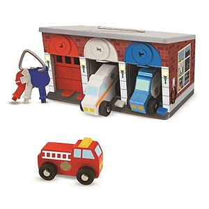 מוסך מכוניות ומפתחות מבית מליסה ודאג Melissa And Doug מליסה אנד דאג