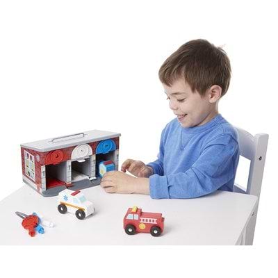 מוסך מכוניות ומפתחות מבית מליסה ודאג Melissa And Doug