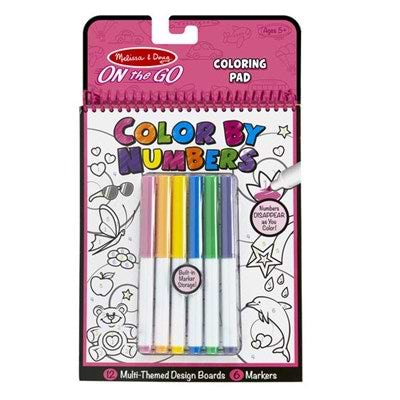 ערכת צביעה לפי מספרים מבית מליסה ודאג Melissa And Doug