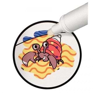 חוברת טוש הקסם חיות הים מבית מליסה ודאג Melissa And Doug