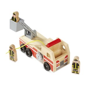 כבאית מעץ איכותי מבית מליסה ודאג Melissa And Doug