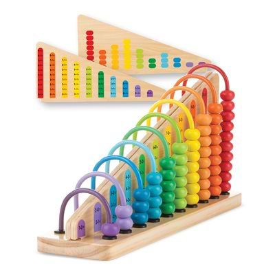 חשבוניה צבעונית מעץ מבית מליסה ודאג Melissa And Doug מליסה אנד דאג