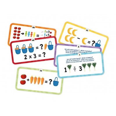 ערכת משחק ללימוד חשבון ומתמטיקה מבית בוקי צרפת Buki France