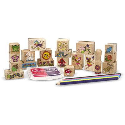 סט חותמות ענק - גינת הפיות מבית מליסה ודאג Melissa And Doug