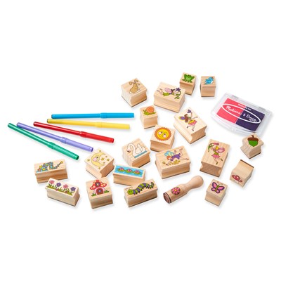 סט חותמות ענק - גינת הפיות מבית מליסה ודאג Melissa And Doug