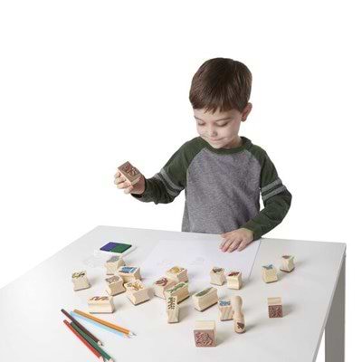 סט חותמות ענק - יער הגשם מבית מליסה ודאג Melissa And Doug