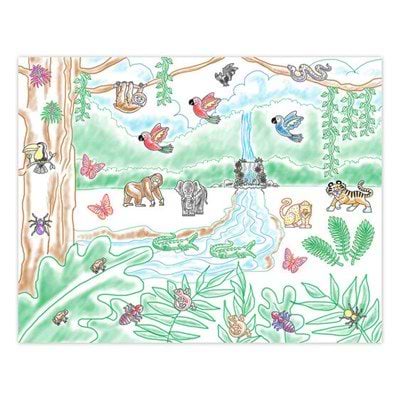 סט חותמות ענק - יער הגשם מבית מליסה ודאג Melissa And Doug