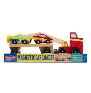 משאית גרר מגנטית מעץ איכותי מבית מליסה ודאג Melissa And Doug / חסר במלאי