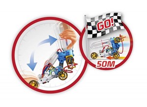 ערכת מדע לבניית מכונית מרוץ על לחץ אוויר להרכבה מבית בוקי צרפת Buki France