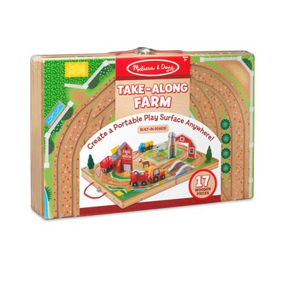 ערכת חווה מעץ נוחה לנסיעה מבית מליסה ודאג Melissa And Doug