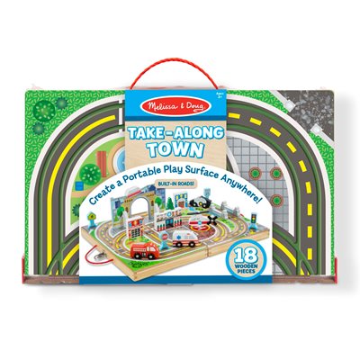 ערכת רכבת בעיר הגדולה, נוח לנסיעה מבית מליסה ודאג Melissa And Doug