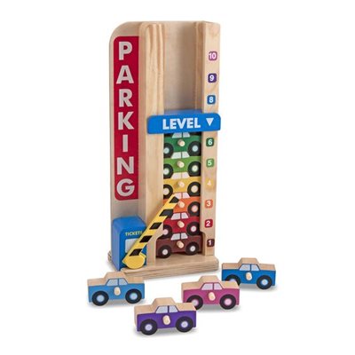 מגרש חניה מטפס עשוי עץ מבית מליסה ודאג Melissa And Doug