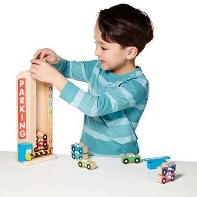 מגרש חניה מטפס עשוי עץ מבית מליסה ודאג Melissa And Doug