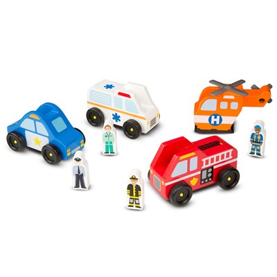 מארז רכבי הצלה מבית מליסה ודאג Melissa And Doug