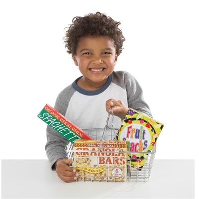 סל מכולת עם אוכל מבית מליסה ודאג Melissa And Doug