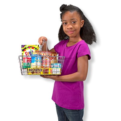 סל מכולת עם אוכל מבית מליסה ודאג Melissa And Doug