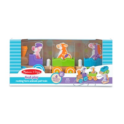 רכבת חיות לפעוטות מבית מליסה ודאג Melissa And Doug