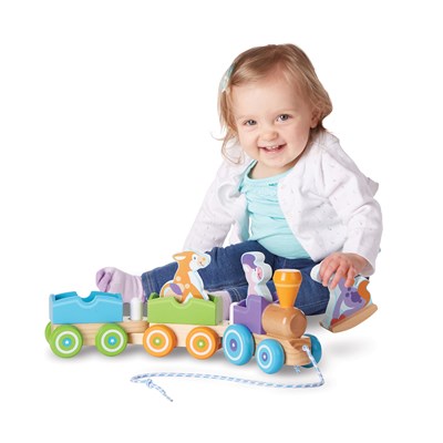 רכבת חיות לפעוטות מבית מליסה ודאג Melissa And Doug