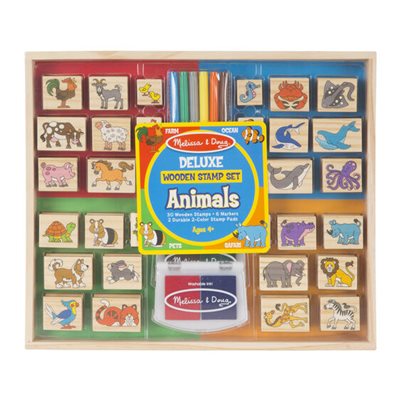 סט חותמות ענק דלוקס - חיות מבית מליסה ודאג Melissa And Doug