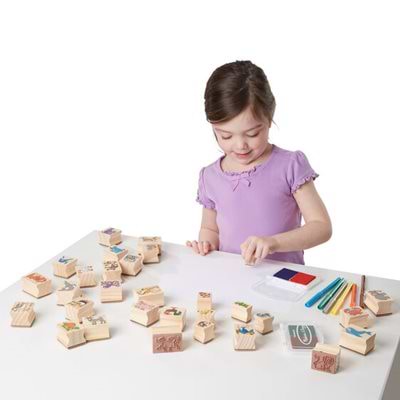 סט חותמות ענק דלוקס - חיות מבית מליסה ודאג Melissa And Doug