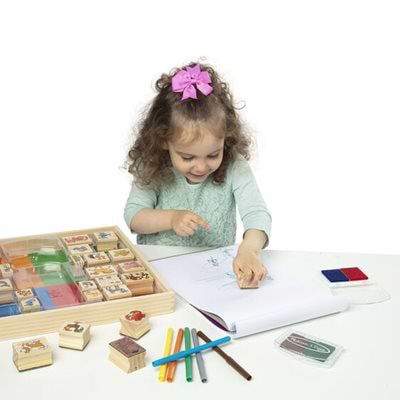 סט חותמות ענק דלוקס - חיות מבית מליסה ודאג Melissa And Doug