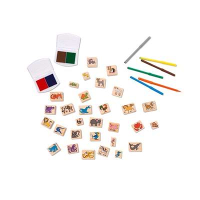 סט חותמות ענק דלוקס - חיות מבית מליסה ודאג Melissa And Doug